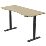 NNEDSZ Fitness ErgoDesk AUTO Series Automatic Standing Desk 1800mm in Oak