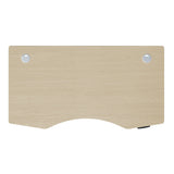 NNEDSZ Fitness ErgoDesk Automatic Standing Desk 1800mm (Oak) + Cable Management Tray