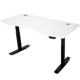 NNEDSZ Fitness ErgoDesk AUTO Series Automatic Standing Desk 150cm in White & Black