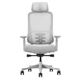 Lifespan Fitness DM8 Ergonomic Office Desk Chair (White/Grey)