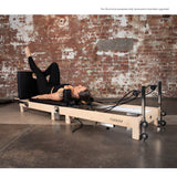 NNEDSZ Lifespan Fitness Contour 2 Folding Wood Pilates Reformer Set