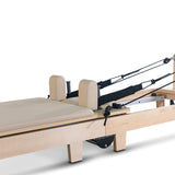 NNEDSZ Lifespan Fitness Contour Folding Wooden Pilates Reformer Machine Set (Beige)