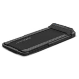 NNEDSZ Fitness V-FOLD Treadmill with ErgoDesk Automatic Standing Desk 1500mm in White/Black with Cable Management