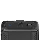 NNEDSZ Fitness V-FOLD Treadmill with ErgoDesk Automatic Standing Desk 1500mm in White/Black with Cable Management