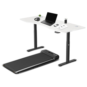 NNEDSZ Fitness Walkingpad M2 Treadmill with Dual Motor Automatic Standing Desk 180cm in White/Black