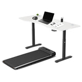 NNEDSZ Fitness Walkingpad M2 Treadmill with Dual Motor Automatic Standing Desk 180cm in White/Black