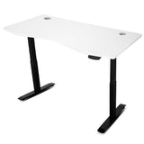 NNEDSZ Fitness WalkingPad M2 Treadmill with ErgoDesk Automatic White Standing Desk 1500mm + Cable Management Tray