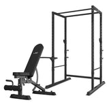 NNEDSZ LSG GBH-300 Power Rack + GBN-006 14-Level FID Exercise Bench