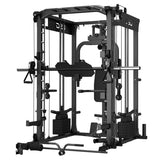 NNEDSZ LSG GRK200 10-in-1 Home Gym Station, Power Rack, Smith Machine and Cable Crossover