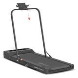 NNEDSZ LSG Nimbus Walking Pad Treadmill + ErgoDesk Automatic Standing Desk 1500mm (White)