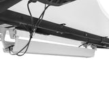 NNEDSZ LSG Pacer M5 with Dual Motor Automatic Standing Desk 180cm in White/Black and Cable Management