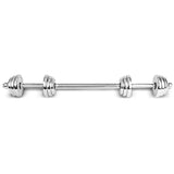 NNEDSZ LSG 2-in-1 Dumbbell Barbell Set with Case 30kg