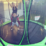NNEDSZ Kids 10ft HyperJump4 Spring Trampoline