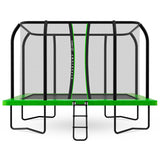 NNEDSZ Kids 12ft x 8ft HyperJump Rectangle Spring Trampoline