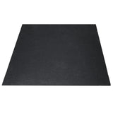 NNEDSZ 10mm Commercial Bevelled Edge Rubber Gym Tile Mat (1m x 1m) - Set of 6