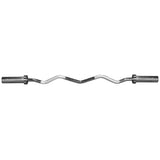 NNEDSZ Olympic Curl Bar with Spring Collar