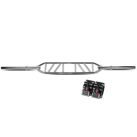 NNEDSZ Olympic Swiss Bar (multi angle) with Lockjaw Collar