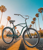 NNEDSZ Progear Bikes Miami S1 Cruiser Mens 26*19" in Forest Green