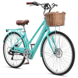 NNEDSZ Progear Bikes E-Classique Vintage E-Bike 700c*17" in Seaform