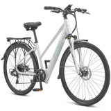 NNEDSZ Progear Bikes E-Sierra Hybrid E-Bike Ladies 700c*17" in Whisper White
