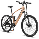 NNEDSZ Progear Bikes E-Trail Dual Suspension E-Bike 27.5*18" in Sandstorm