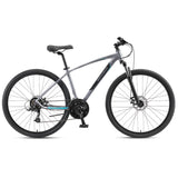 NNEDSZ Progear Bikes Sierra Adventure/Hybrid Bike 700c*17" in Graphite