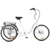 NNEDSZ Progear RideFree 24" Tricycle White