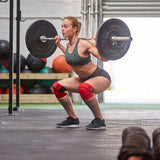 NNEDSZ Reebok Knee Wraps in Red