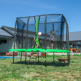 NNEDSZ Kids 7ft x 10ft HyperJump-R Rectangular Spring Trampoline