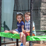 NNEDSZ Kids 7ft Springless Hoppy 2 Trampoline Set