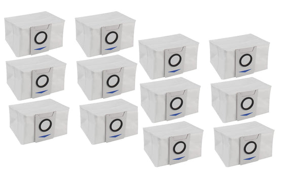 NNEDSZ 12 X Auto Empty Station Dust Bags For Ecovacs Deebot X1 Omni Series Robots