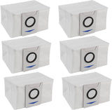 NNEDSZ 6 X Auto Empty Station Dust Bags For Ecovacs Deebot X1 Omni Series Robots