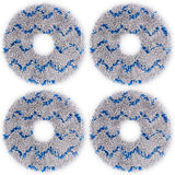 NNEDSZ 4 X  Mop Pads for Ecovacs Deebot X1 Series Robot Vacuum Cleaners