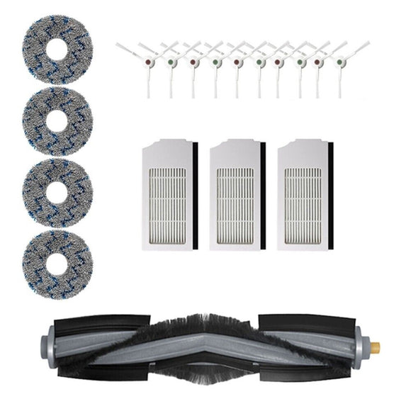 NNEDSZ Value Kit for Ecovacs Deebot Omni X1, T10, T10 Plus & T10 Omni