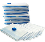 NNEDSZ 9 Pk Space Saver Vacuum Sealer Storage Bag Kit with Dyson Adaptor