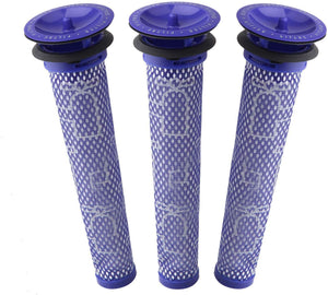 NNEDSZ 3 x Filters for DYSON V6, V7, V8,  DC58, DC59, DC61, DC62 stickvac