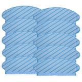 NNEDSZ 10 X Washable Mopping Pads For Ecovacs Deebot Ozmo 700, 750, 920, 950, N7 & T5 Robot Vacuum Cleaners