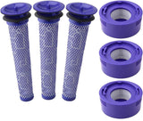 NNEDSZ 3 X Filter Kits for DYSON V7 (SV11, SV37) & V8 (SV10, SV25) Vacuum Cleaners