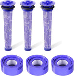 NNEDSZ 3 X Filter Kits for DYSON V7 (SV11, SV37) & V8 (SV10, SV25) Vacuum Cleaners