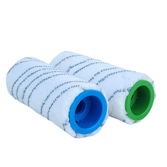 NNEDSZ 2 x  Scrubbing Rollers for Karcher FC3, FC5 & FC7 Floor Cleaner - stone & tiles
