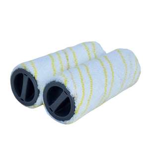 NNEDSZ 2 x Rollers Microfibre for Karcher FC3, FC5 & FC7 Floor Cleaner