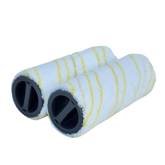 NNEDSZ 2 x Rollers Microfibre for Karcher FC3, FC5 & FC7 Floor Cleaner