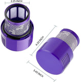 NNEDSZ 4  x HEPA Filters for Dyson Cyclone V10 Vacuum Cleaners