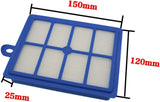 NNEDSZ 3 X HEPA filters for Electrolux, Volta, Wertheim, Phillips, AEG & Tornado