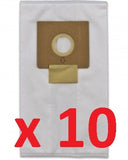 NNEDSZ 10 X Bags for Hoover Vacuums (Smart, Aura, Mode, Allergy and more)