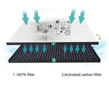 NNEDSZ Filter kit for Philips FY2420/30, FY2422/30, 2000 Series Carbon & HEPA Air Purifiers AC Series