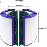 NNEDSZ Glass HEPA + Inner Carbon Filter for Dyson Pure Cool Air Purifier
