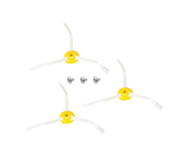NNEDSZ 3 x spinning side brushes for iRobot Roomba 500 / 600 / 700 / 800 /900 series