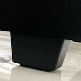 NNEDSZ Camelia King Single Size Bed Frame Pink Velvet Upholstery High Headboard Quality Slats Metal Structure