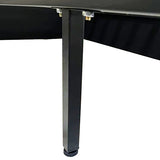 NNEDSZ Camelia Queen Size Bed Frame Pink Velvet Upholstery High Headboard Quality Slats Metal Structure